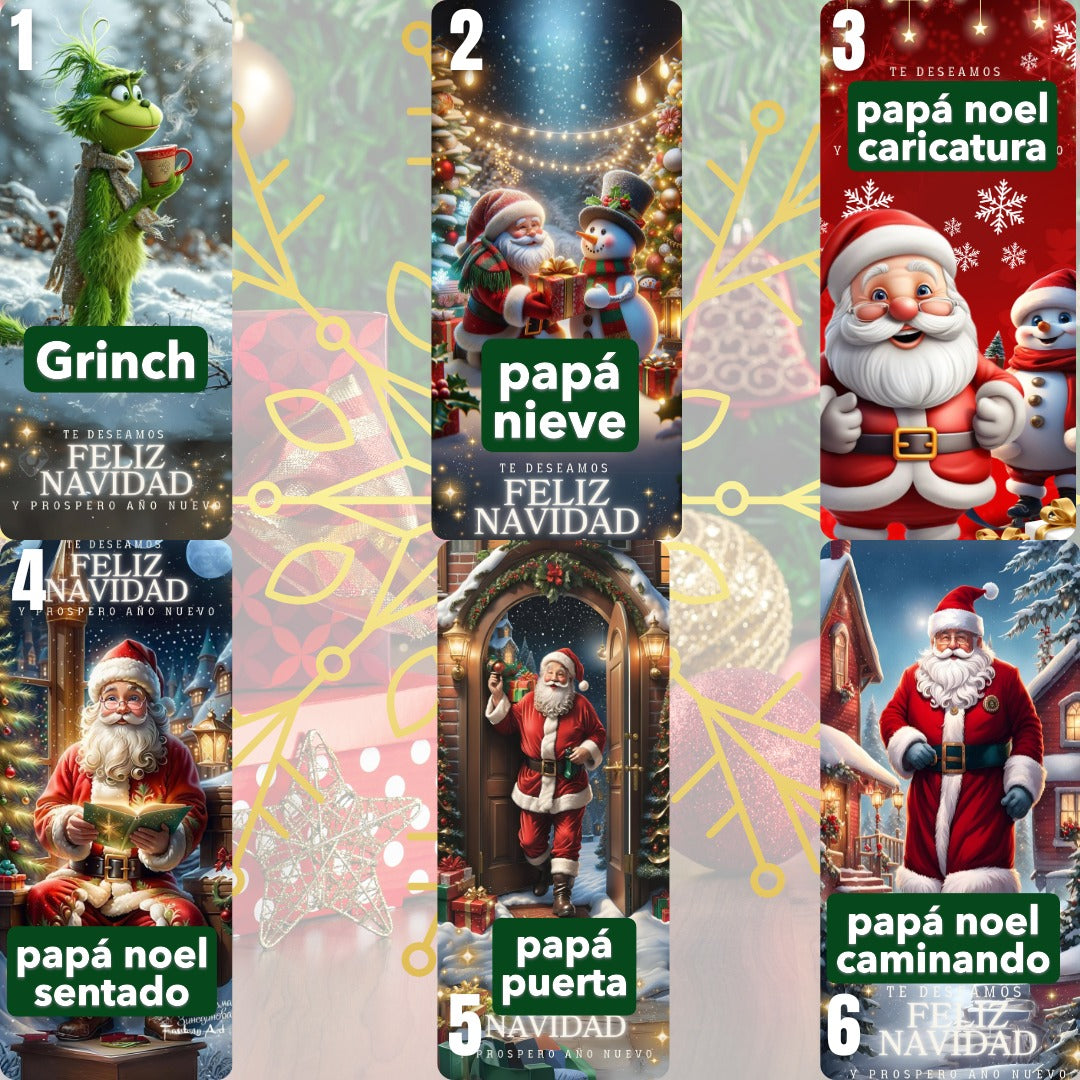 🎅 Funda Navideña Para Puerta – ¡Edición Limitada con 20% OFF!