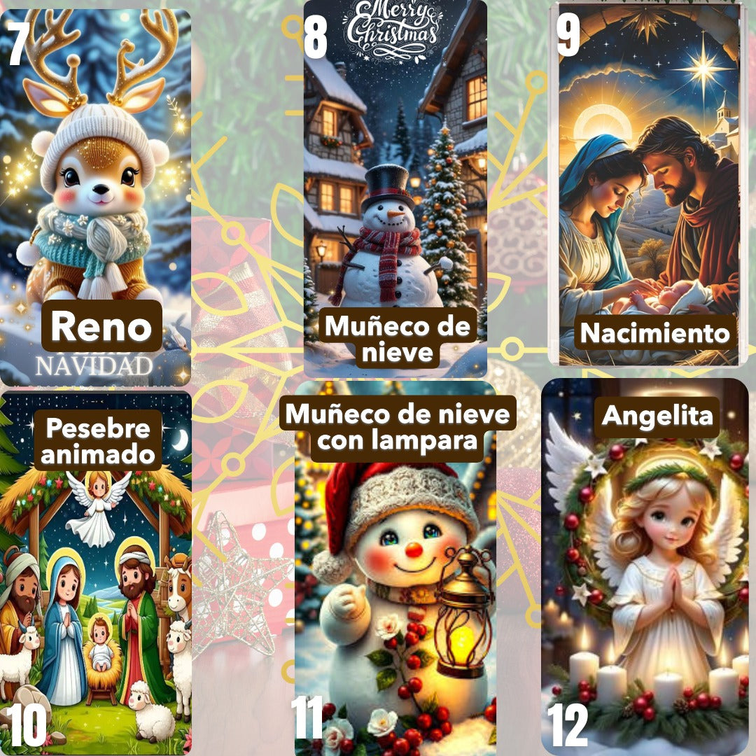 🎅 Funda Navideña Para Puerta – ¡Edición Limitada con 20% OFF!