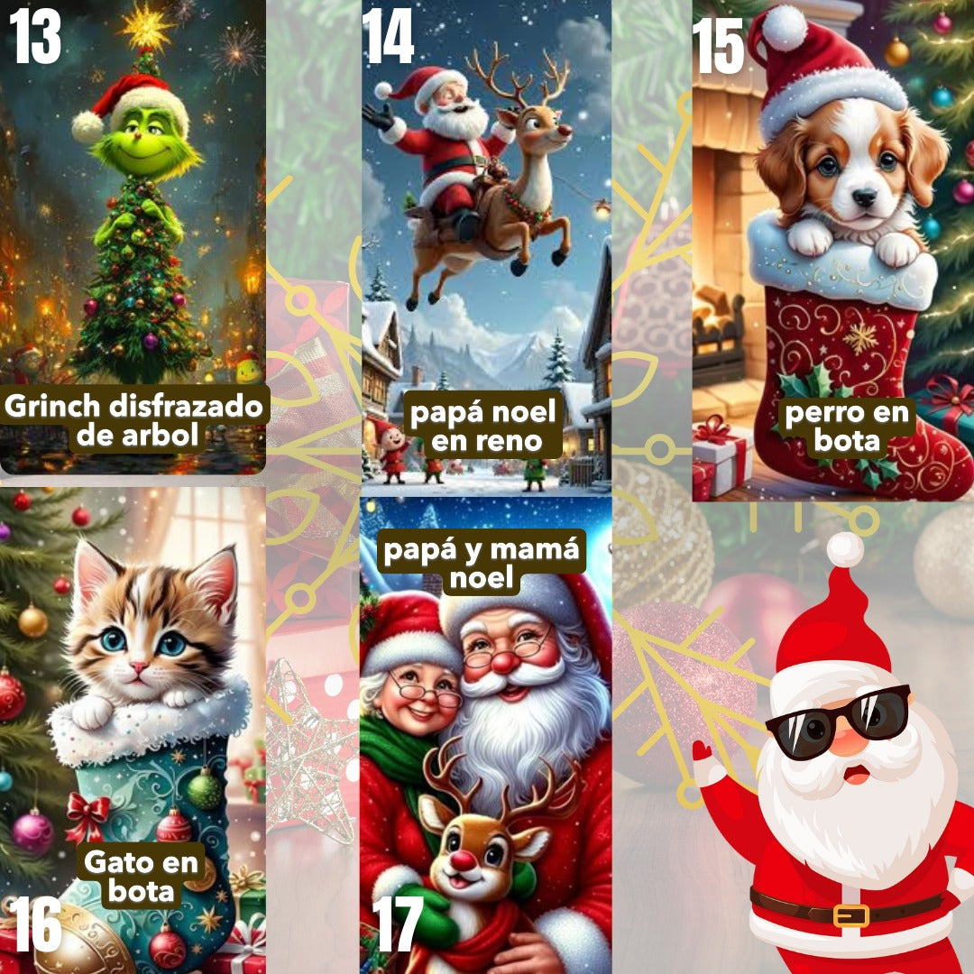 🎅 Funda Navideña Para Puerta – ¡Edición Limitada con 20% OFF!